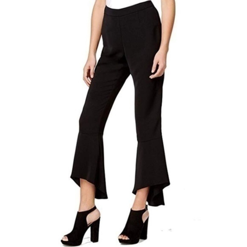 New Womens Bar III Munich Cropped Flute-Hem Pants